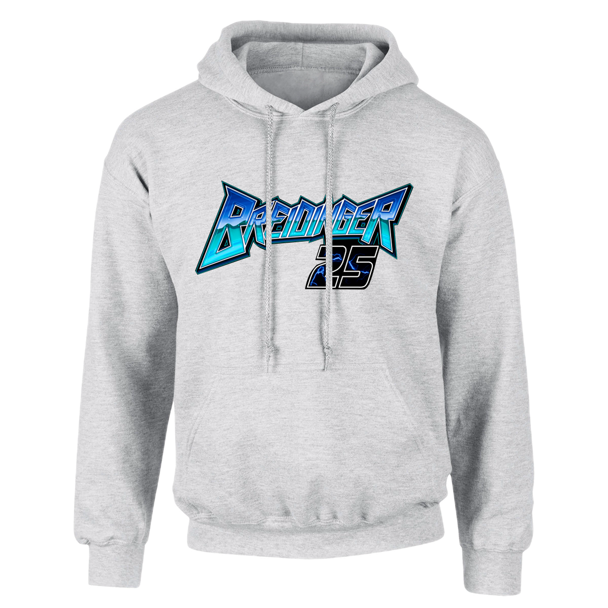 No. 25 Breidinger - Hoodie (Ash Gray )