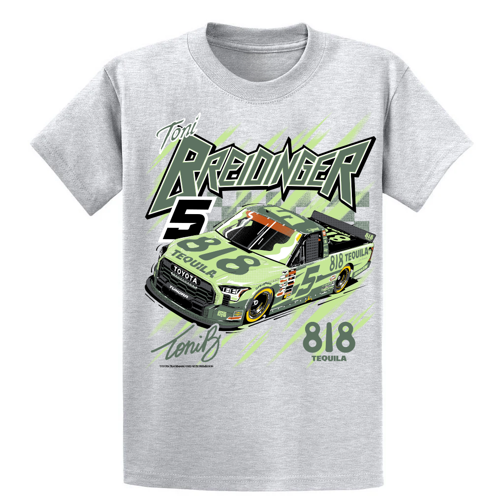 818 TEQUILA & TONI BREIDINGER T-Shirt (ASH GRAY) (Pre-Order)